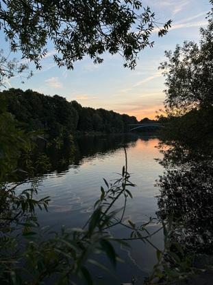 Spaziergang am Eilbekkanal