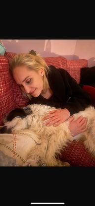 Am kuscheln
