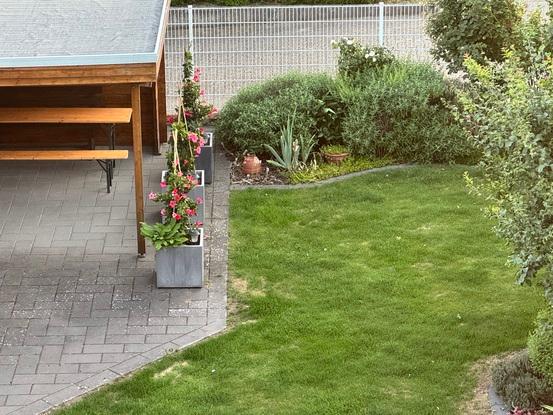 Der Garten für kurze Pipipausen