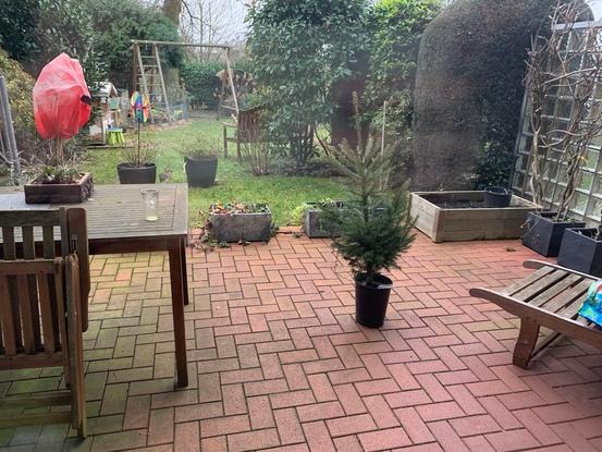 Terrasse zum toben 