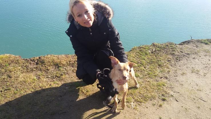 Berti und Annett am Epple See