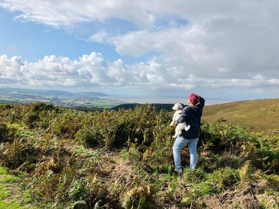 Auch in England beim vom Wandern dabei: Schnoodle Wilson von