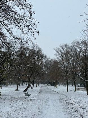 Volksgarten als super Spazierweg