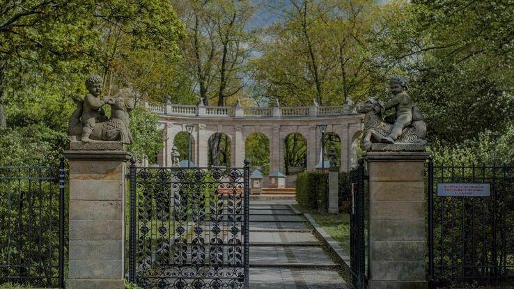 Eingang Volkspark Friedrichshain Märchenbrunnen