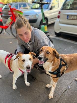 Beah, Brandi und ich